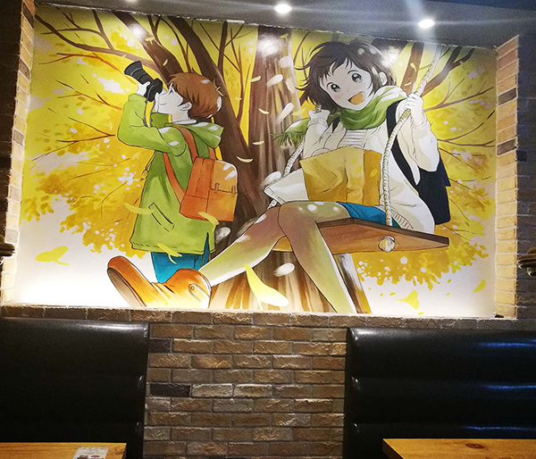 墻面彩繪展示 墻面彩繪展示